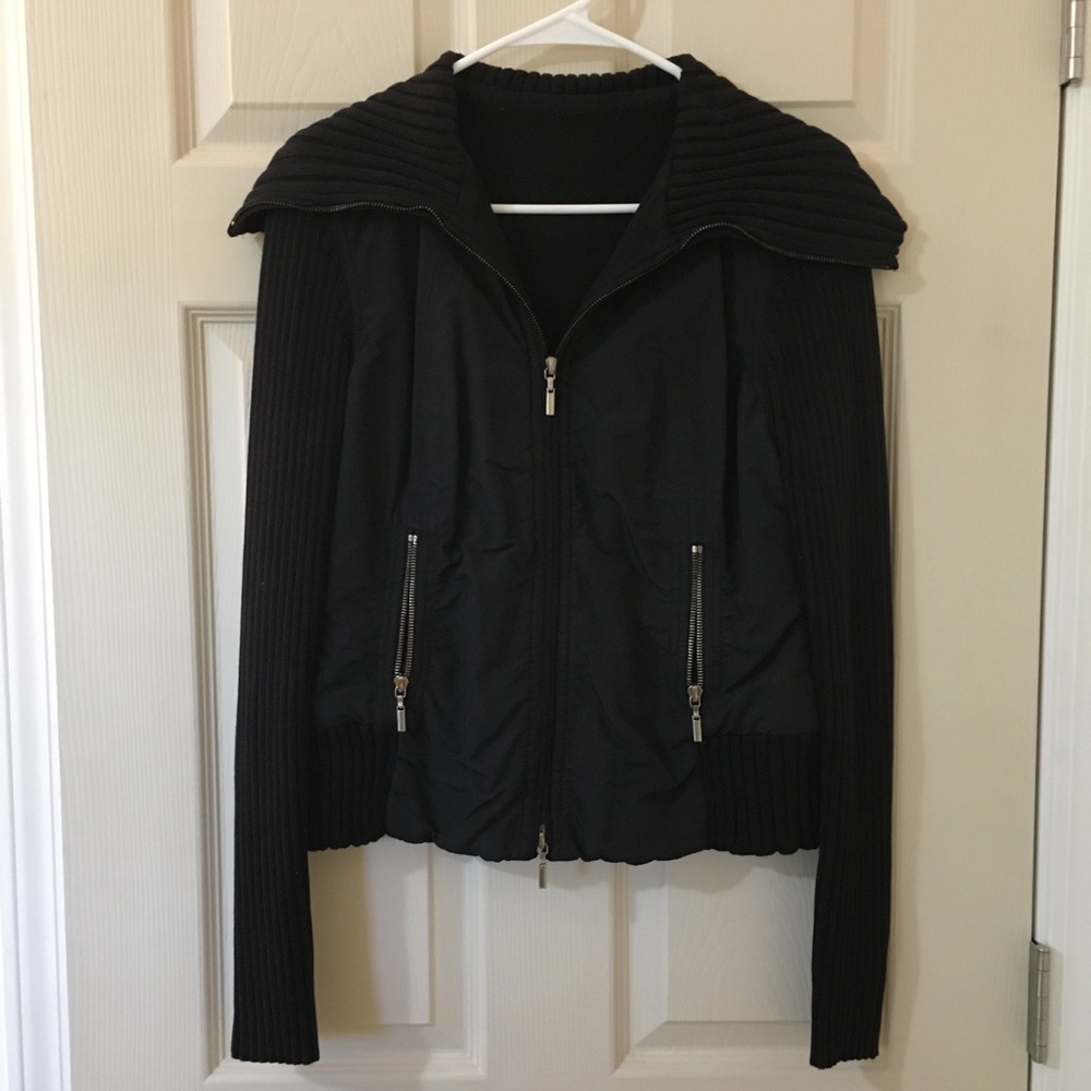 Black Bomber Jacket